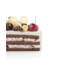 4吋戚风白森林/Cherry Chocolate Cake