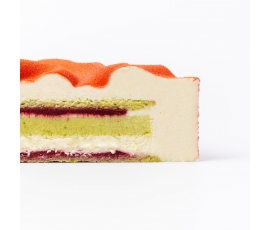 是爱情 慕斯/Pistachio Raspberry Mousse Cake