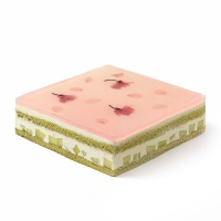 春晓 蜜瓜慕斯/Sakura Melon Cake